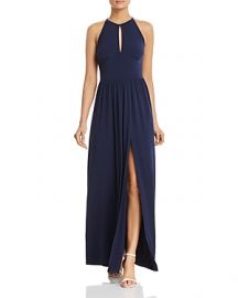 MICHAEL Michael Kors Keyhole Maxi Dress at Bloomingdales